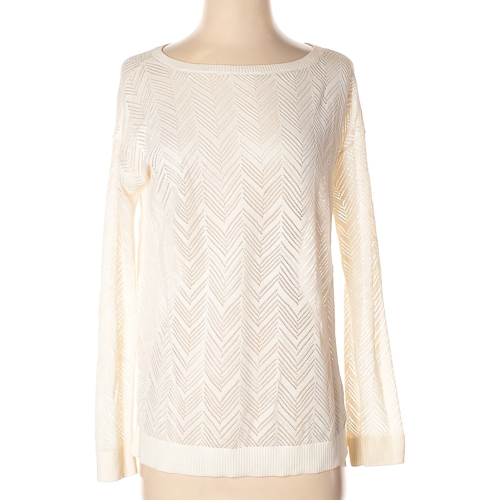 Ann Taylor open weave lightweight sweater